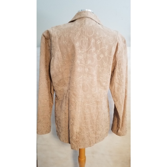 🫎- Vintage Leather Jacket by Carolina Colours. Size Large - Picture 2 of 12